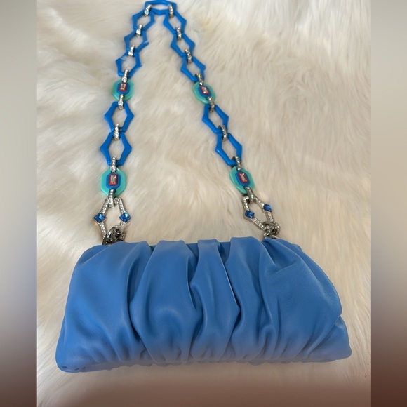 Authentic Staud Leather Bag in Azure NWT - Picture 13 of 16